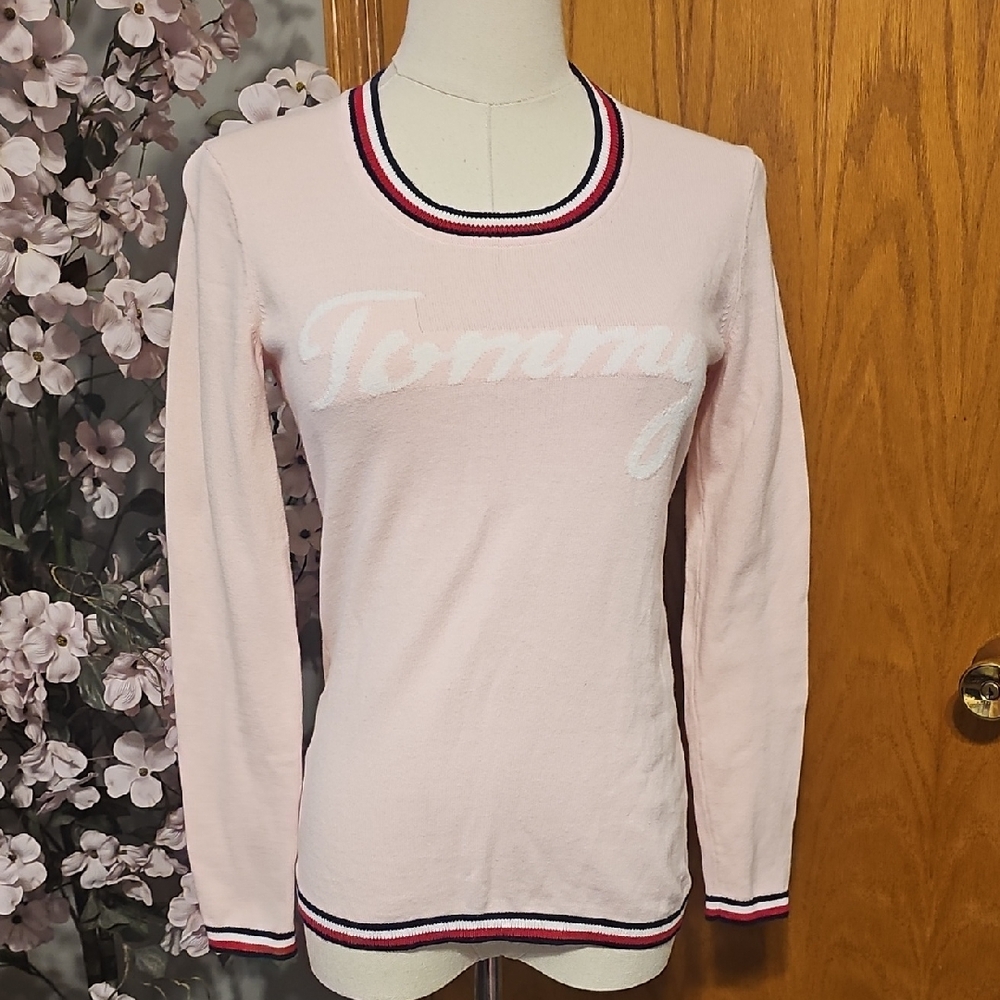 Tommy Hilfiger Pink Light Sweater Top
